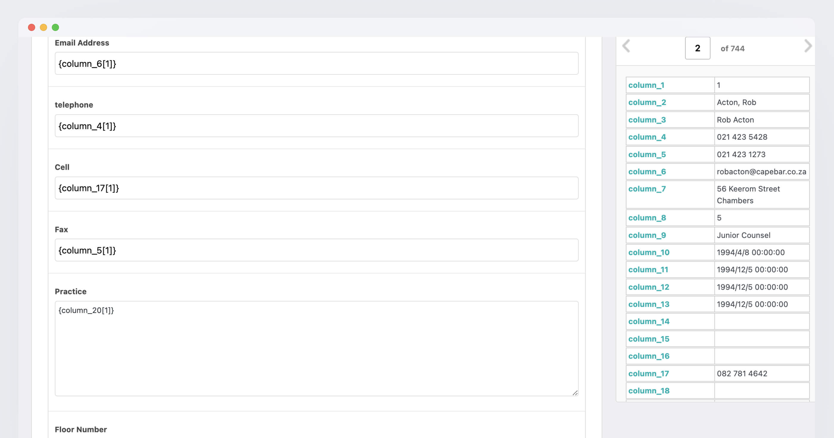 Cape Bar screenshot