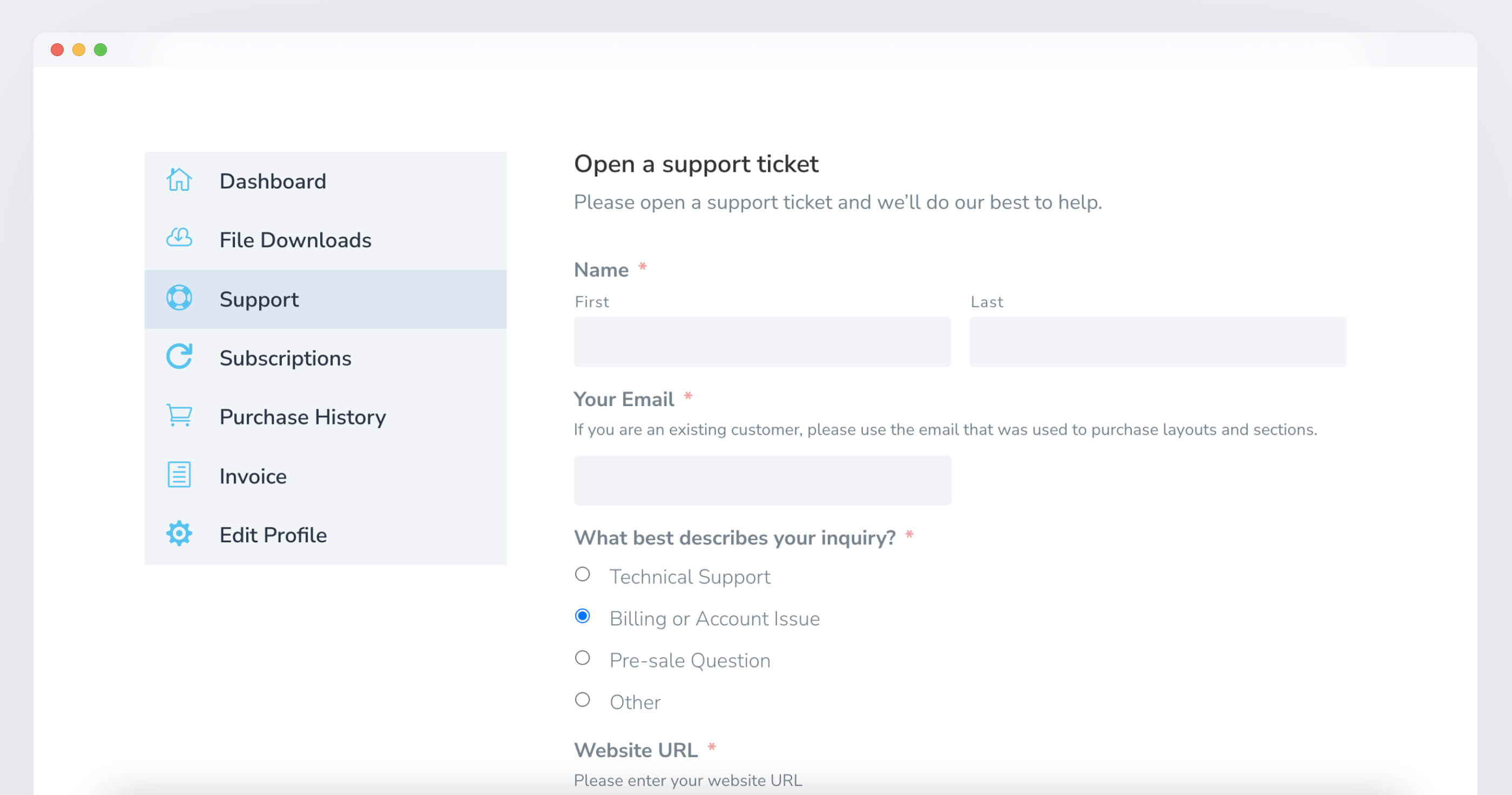 DiviWP screenshot