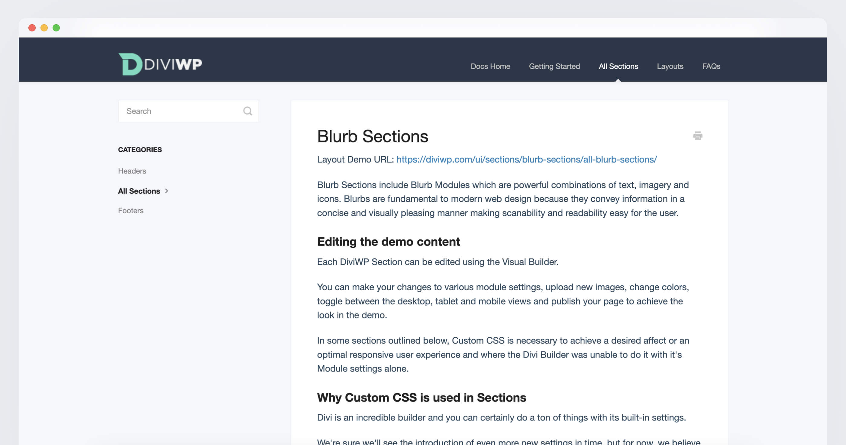 DiviWP screenshot