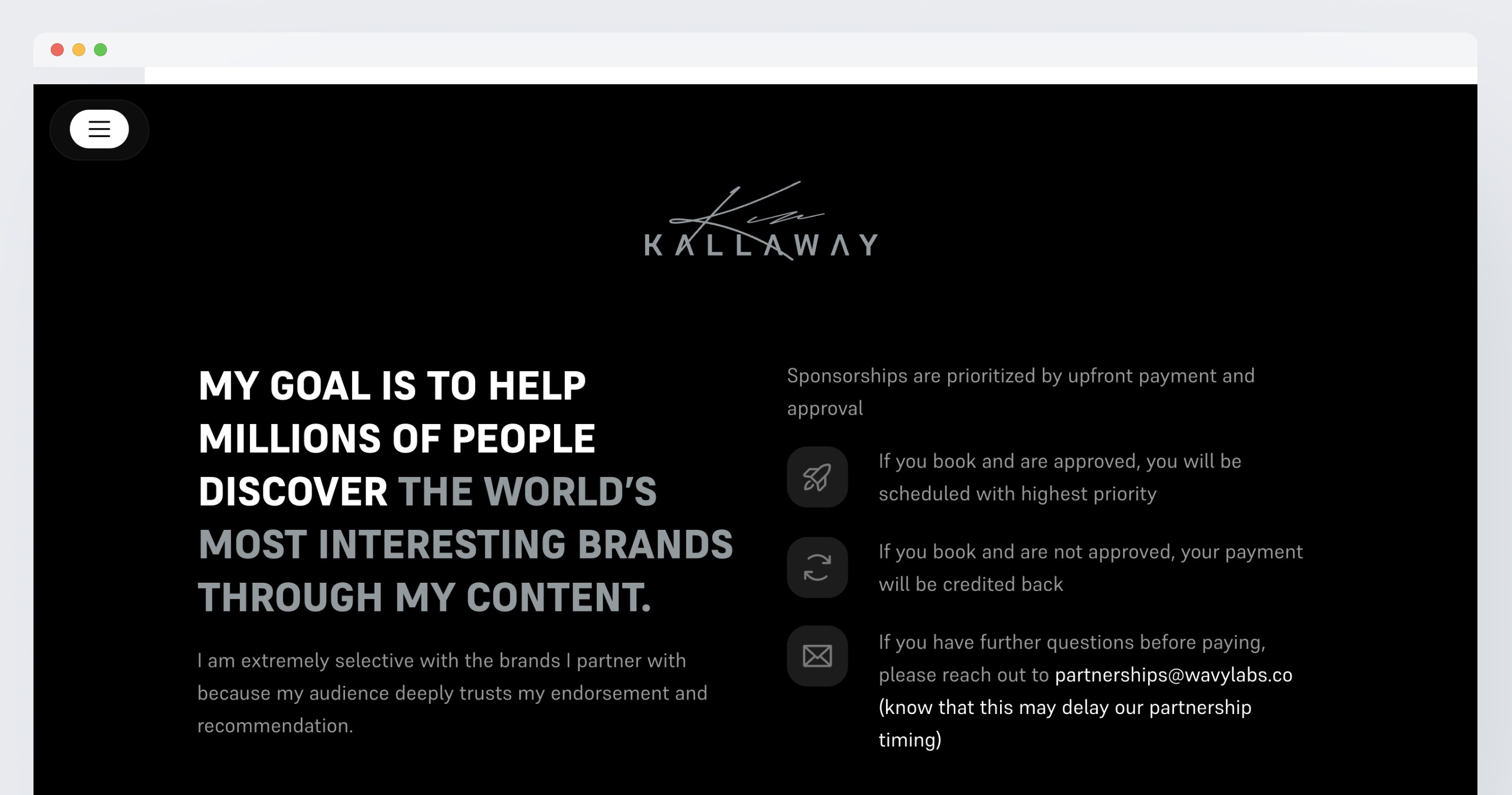 Kallaway screenshot