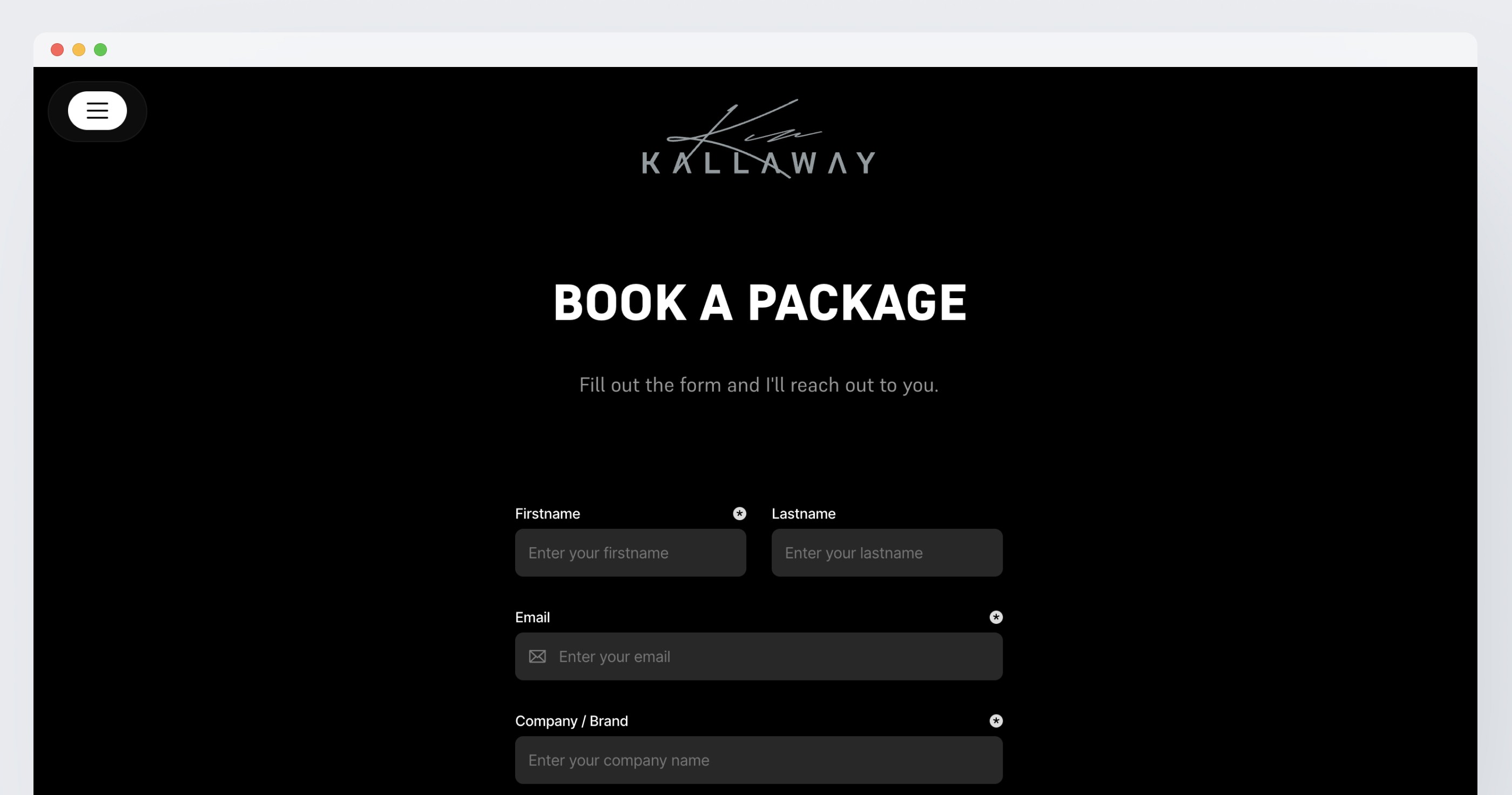 Kallaway screenshot