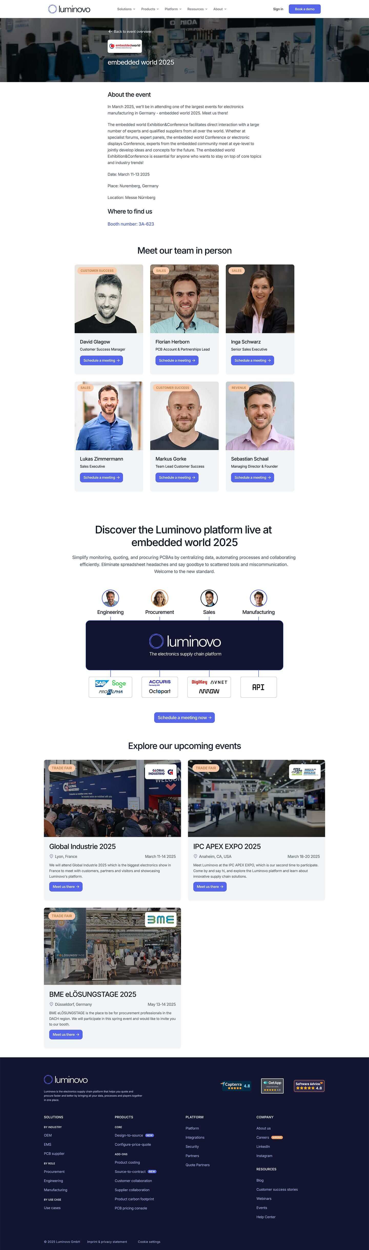 Luminovo screenshot