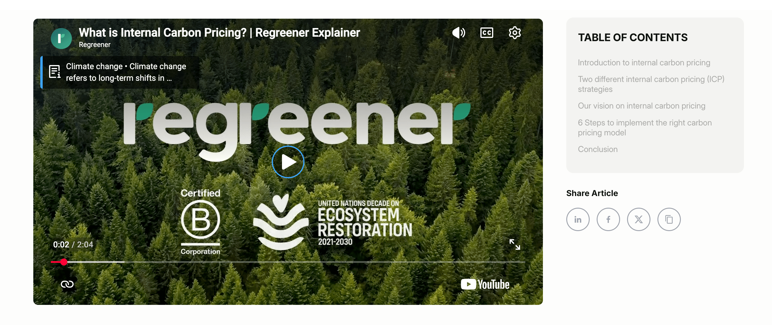 Regreener screenshot